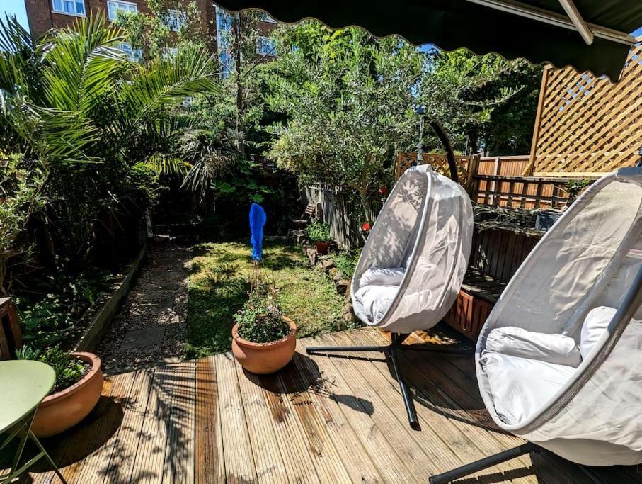 Апартаменти Charming 2-Bed Garden Flat Лондон Екстер'єр фото